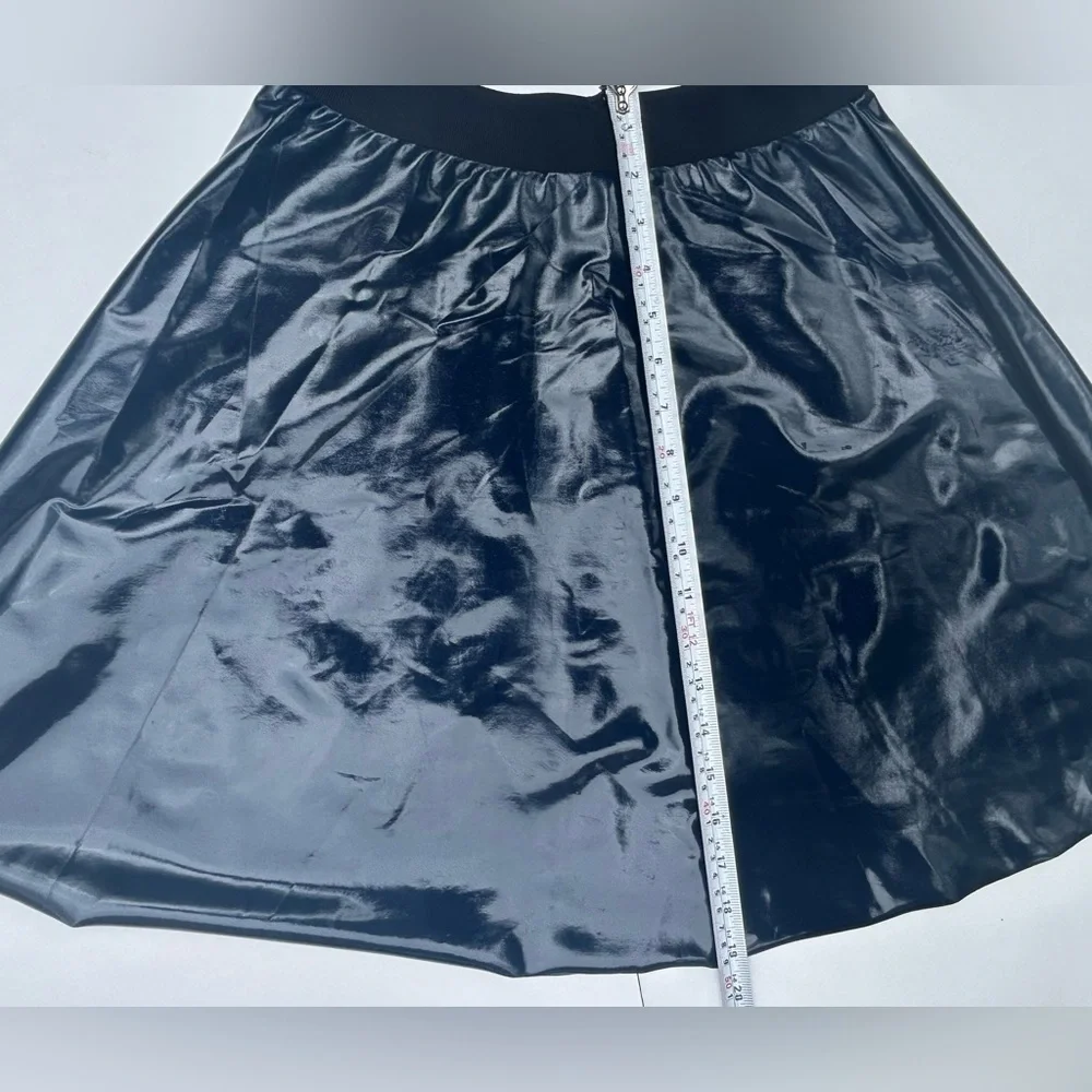 Pinko Skirt navy blue designer High Waist made in Italy